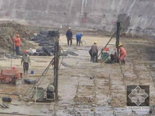 彭场镇我公司承建北京房山区水池地基注浆加固工程